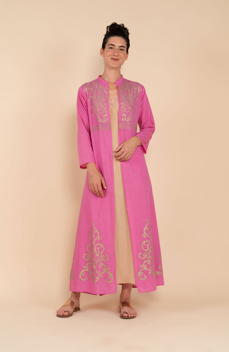 QUINTESSENZA LONG LIGHT COAT — Fiori di Francia