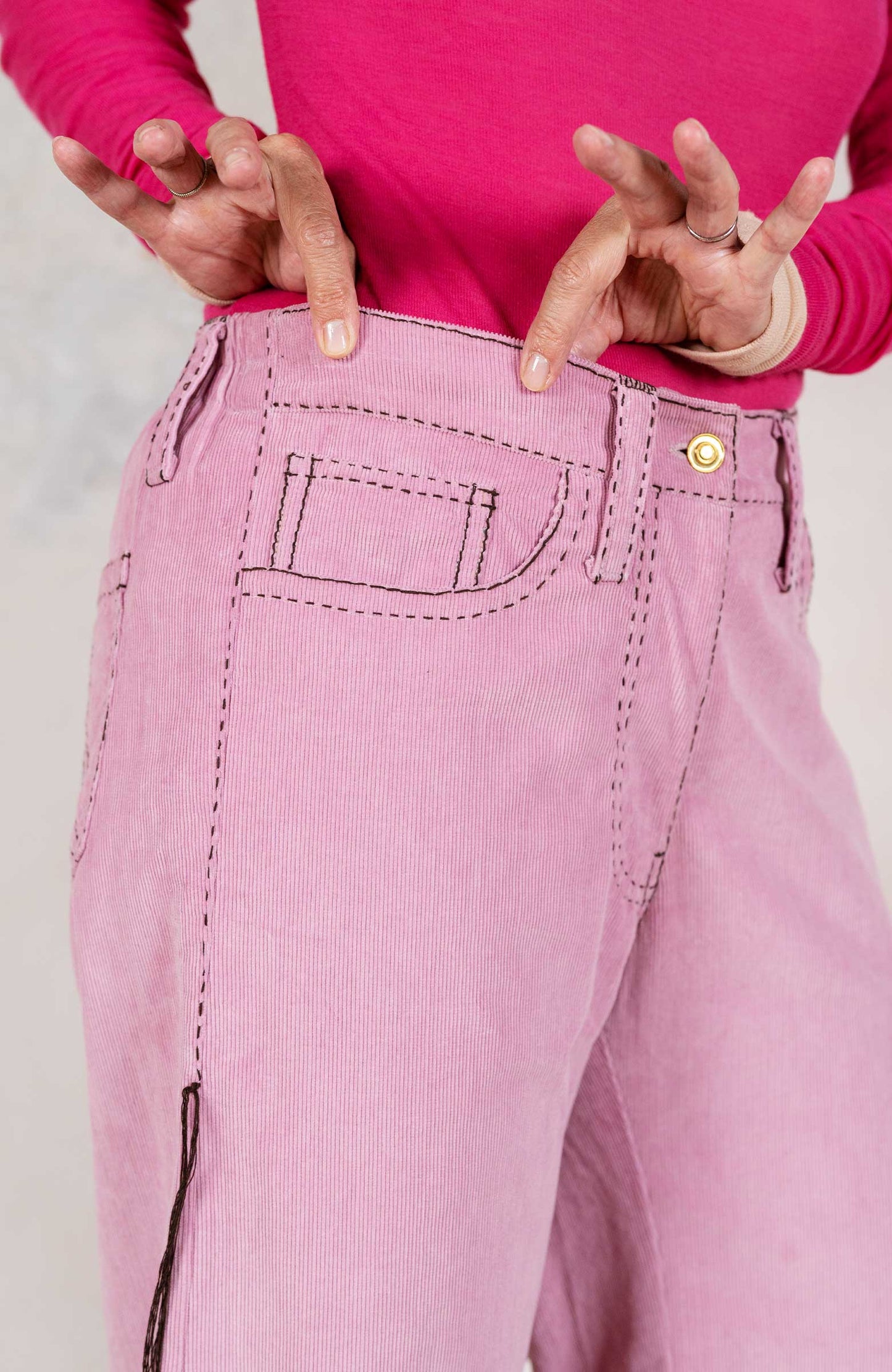 STRASARTORIALI VELVET PANT