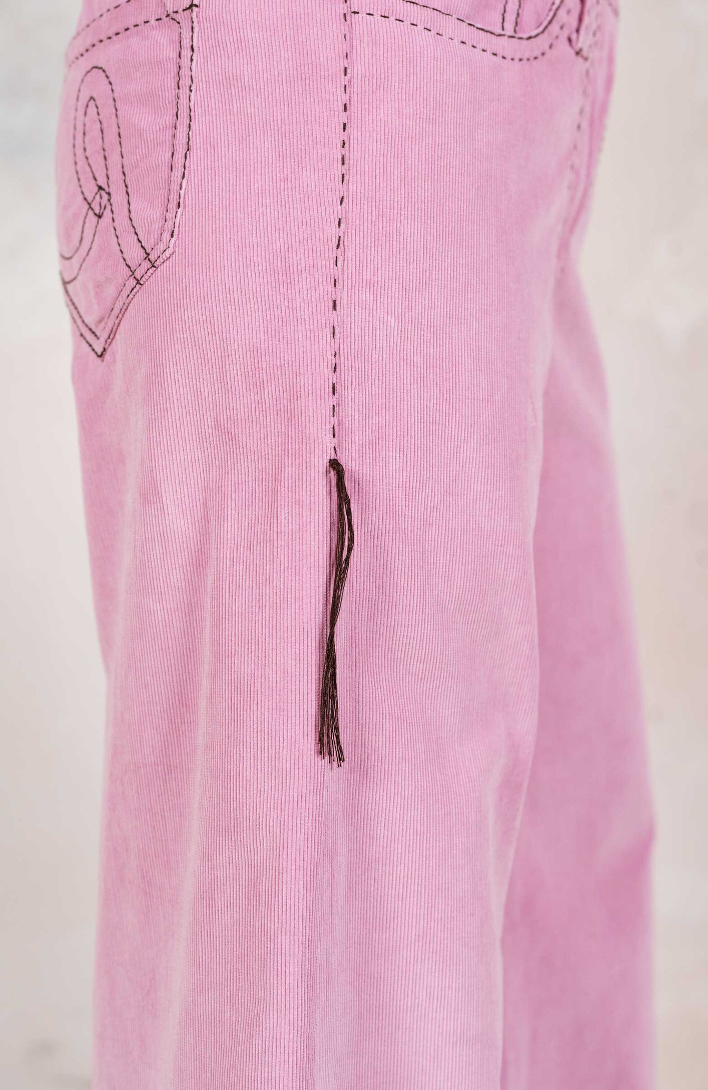 STRASARTORIALI VELVET PANT