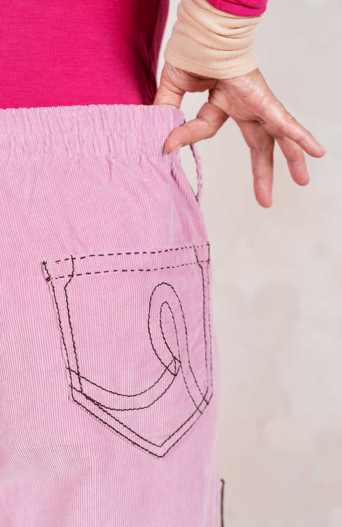 STRASARTORIALI VELVET PANT