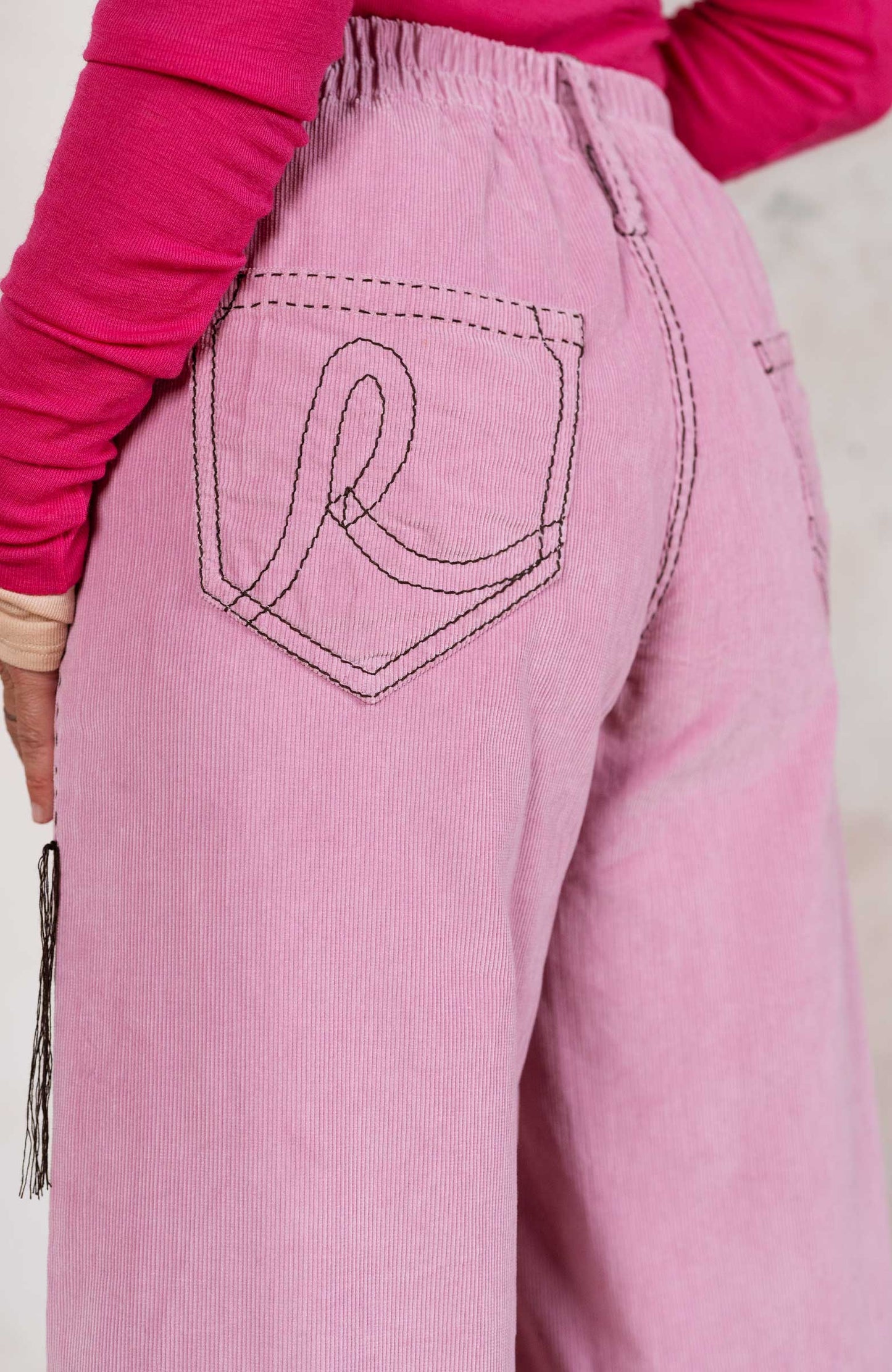 STRASARTORIALI VELVET PANT