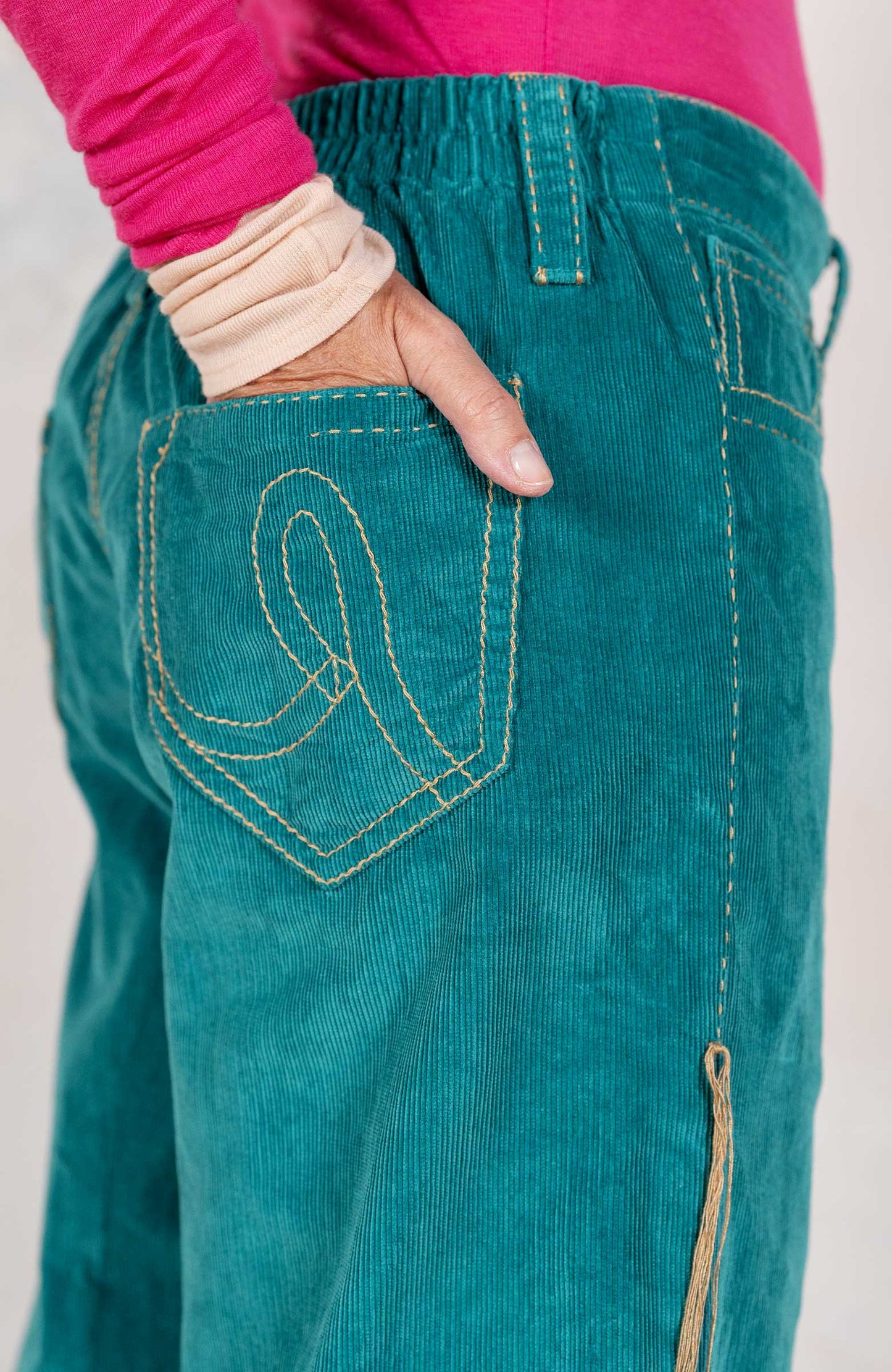STRASARTORIALI VELVET PANT