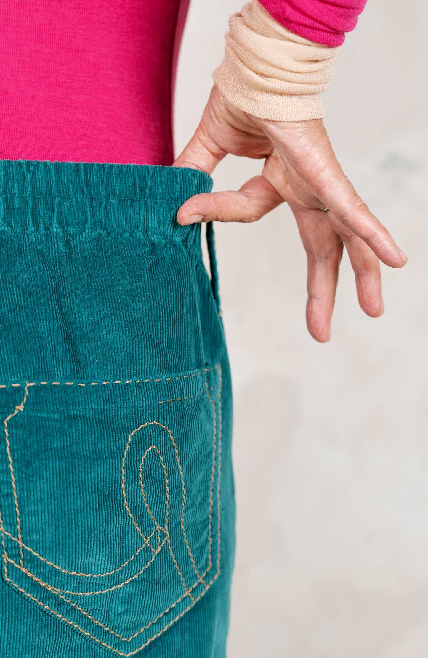 STRASARTORIALI VELVET PANT