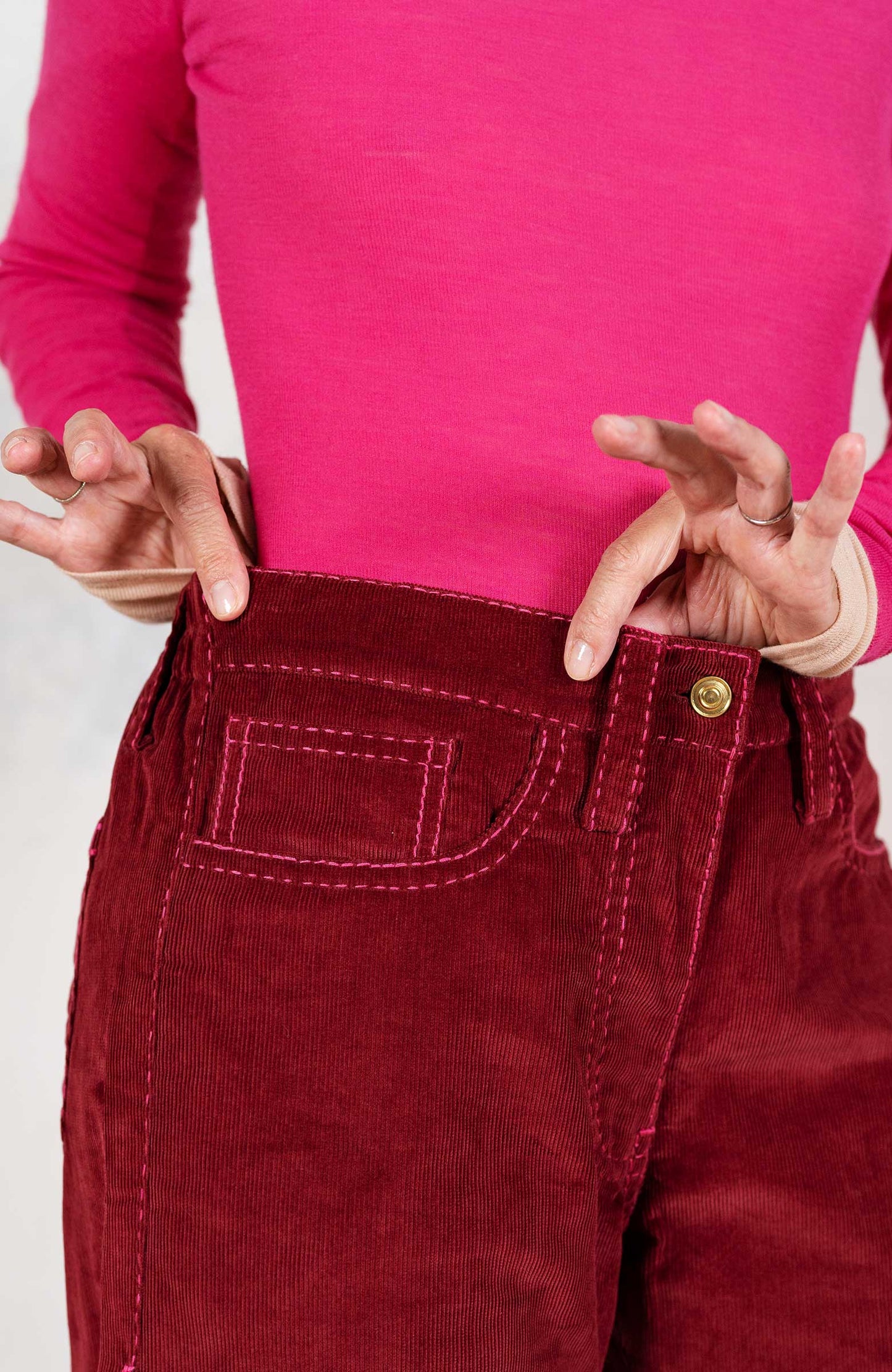 STRASARTORIALI VELVET PANT