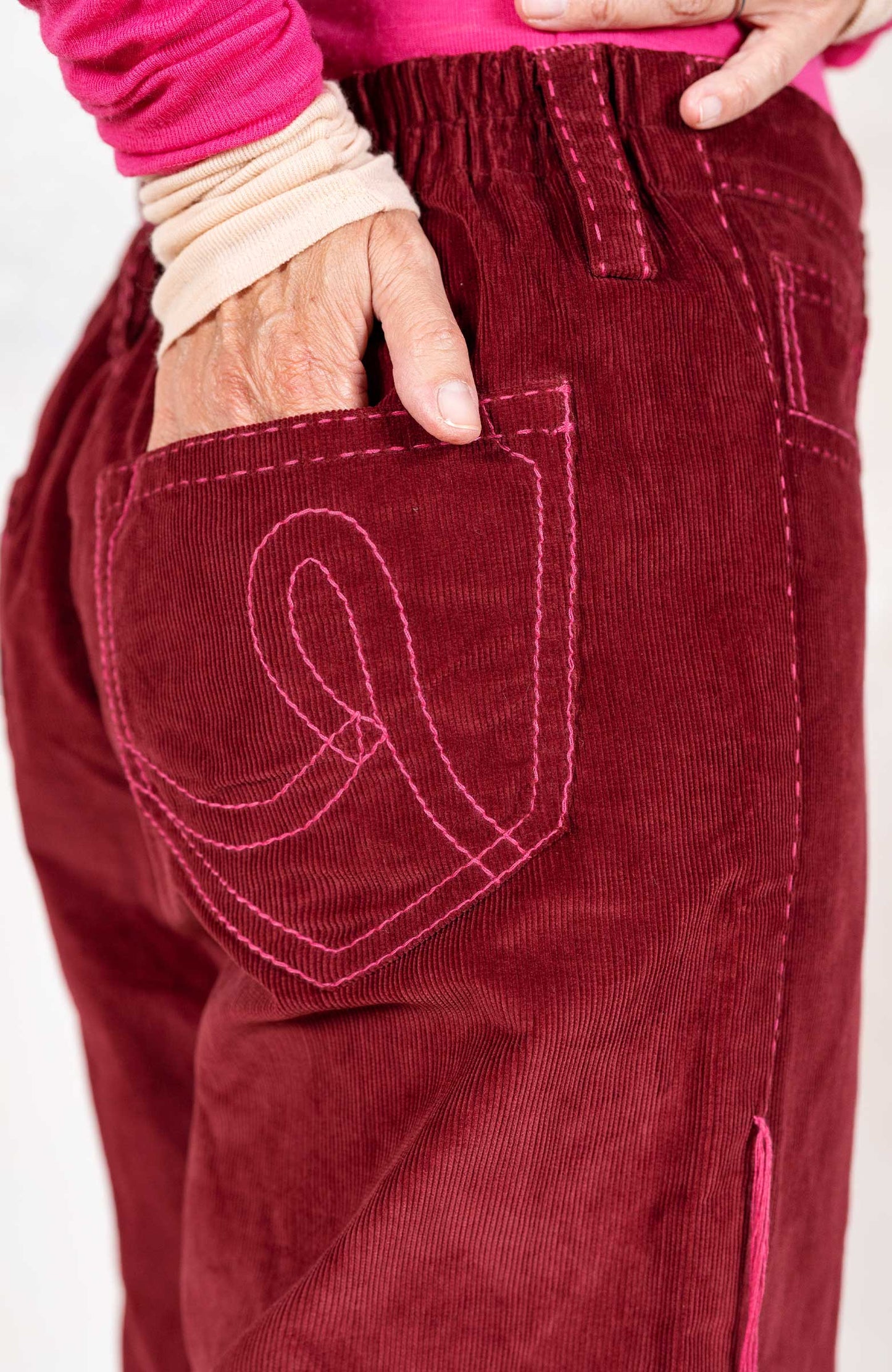 STRASARTORIALI VELVET PANT