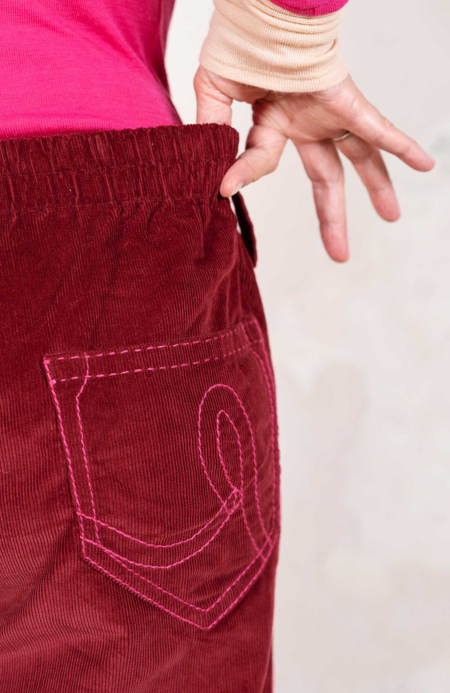 STRASARTORIALI VELVET PANT
