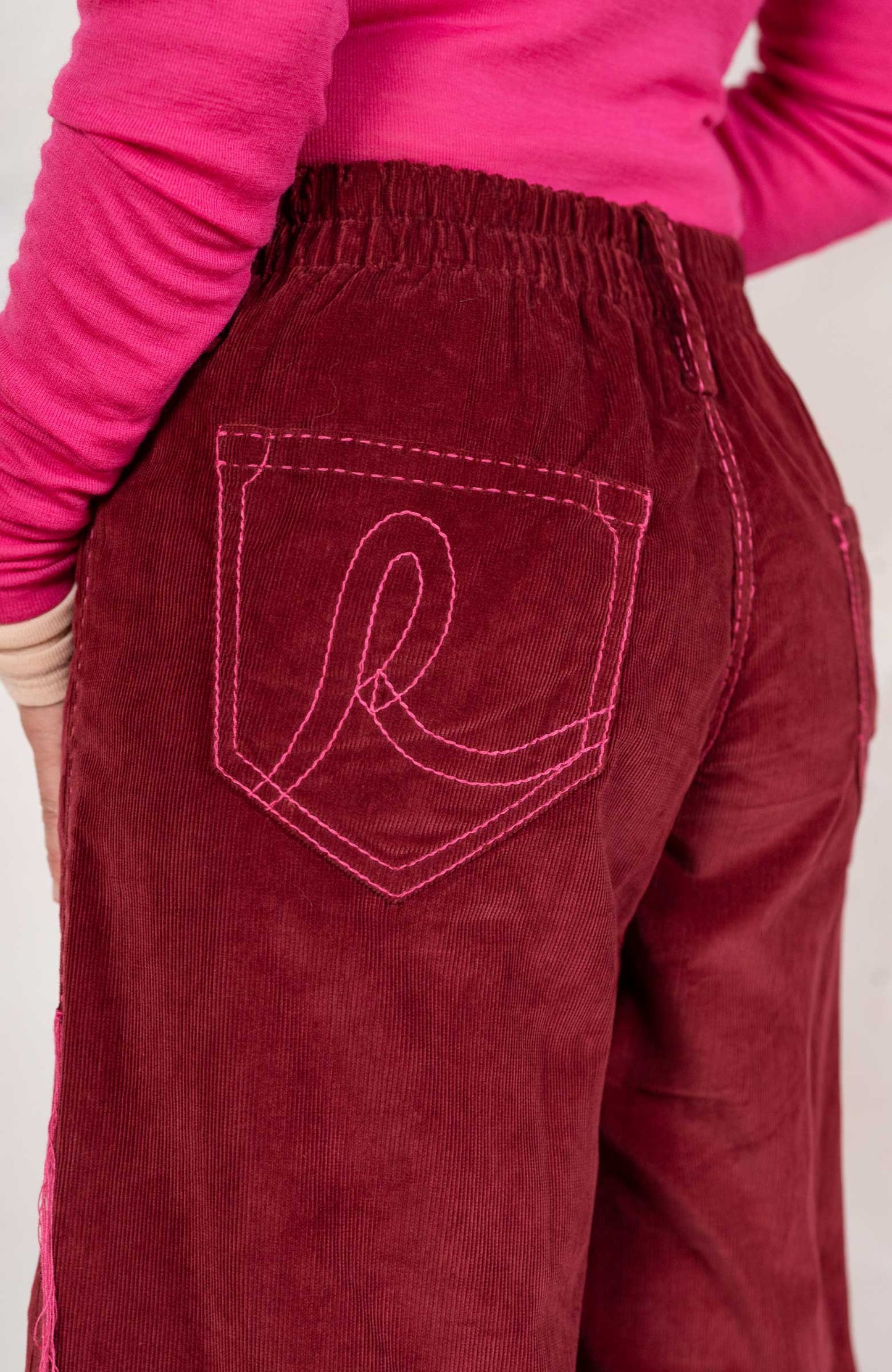 STRASARTORIALI VELVET PANT