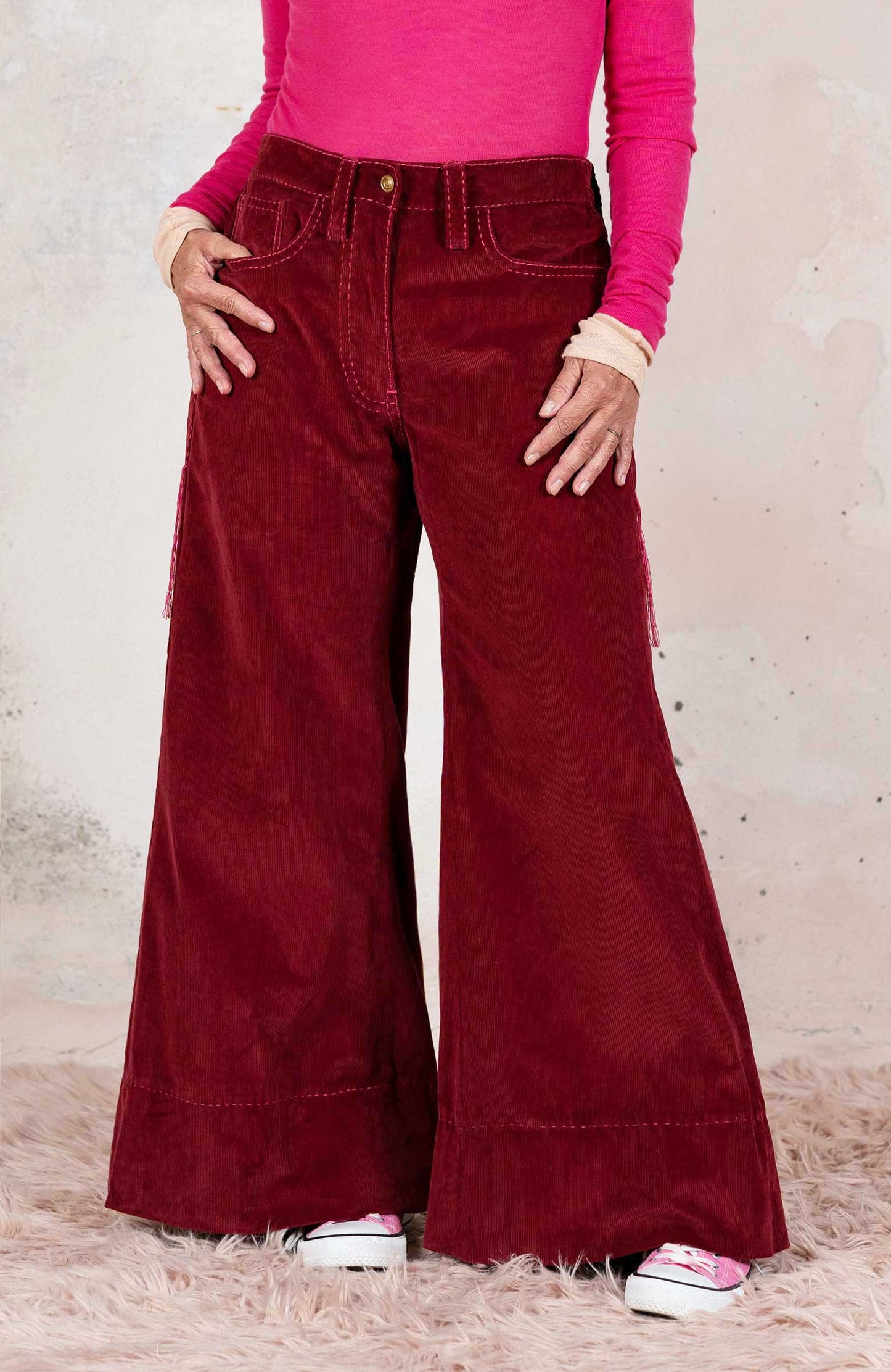 STRASARTORIALI VELVET PANT