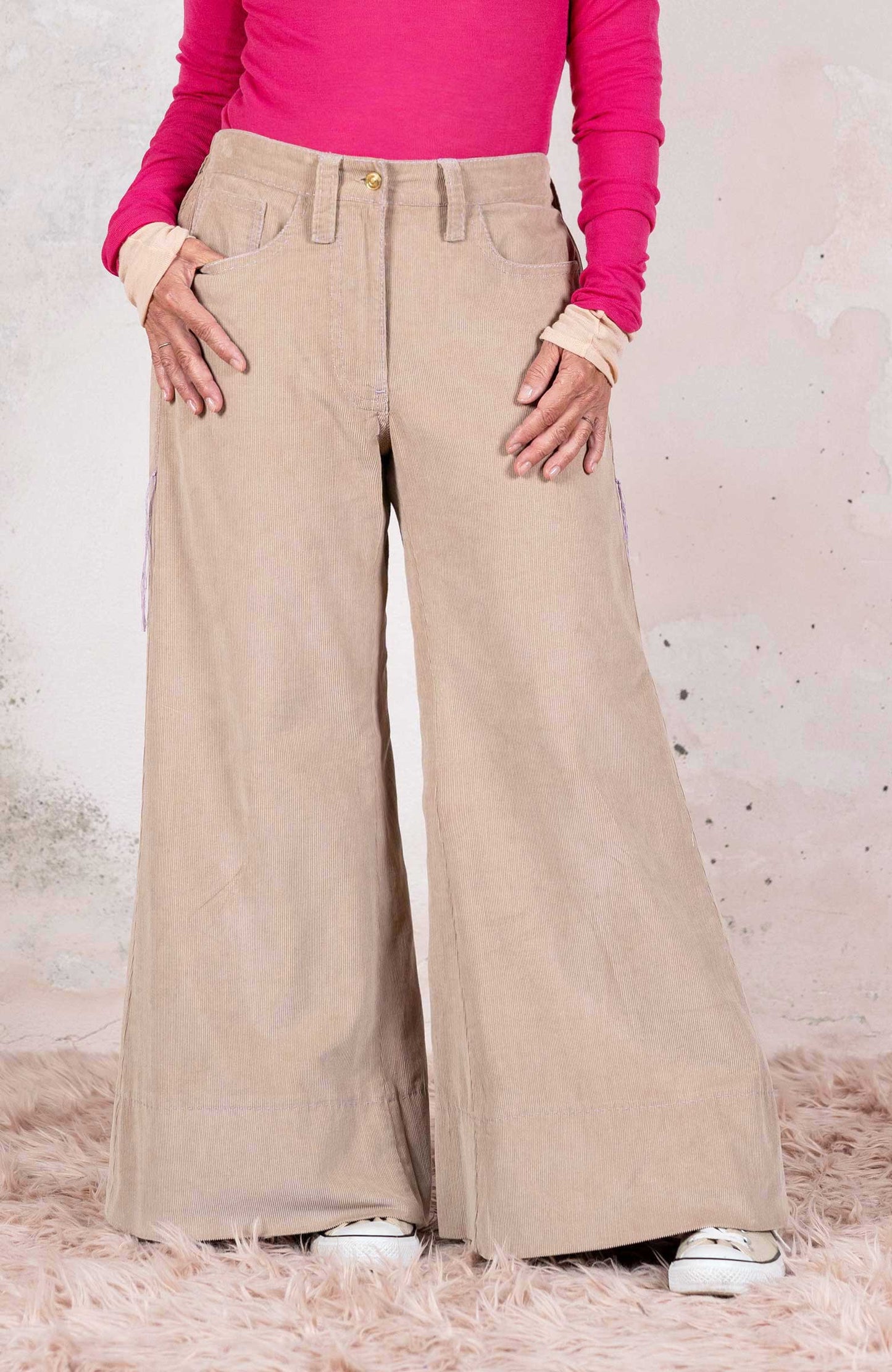 STRASARTORIALI VELVET PANT