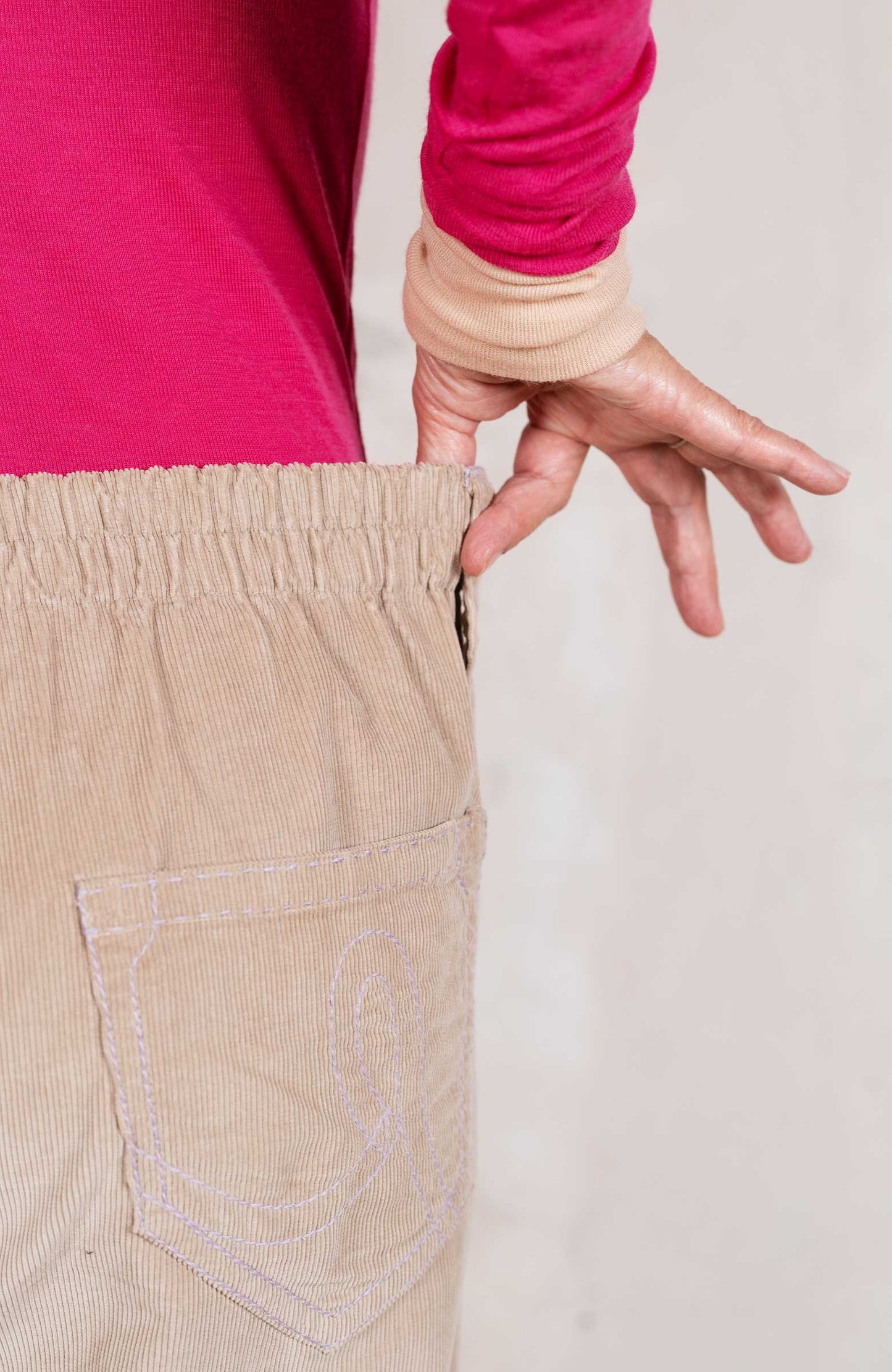 STRASARTORIALI VELVET PANT