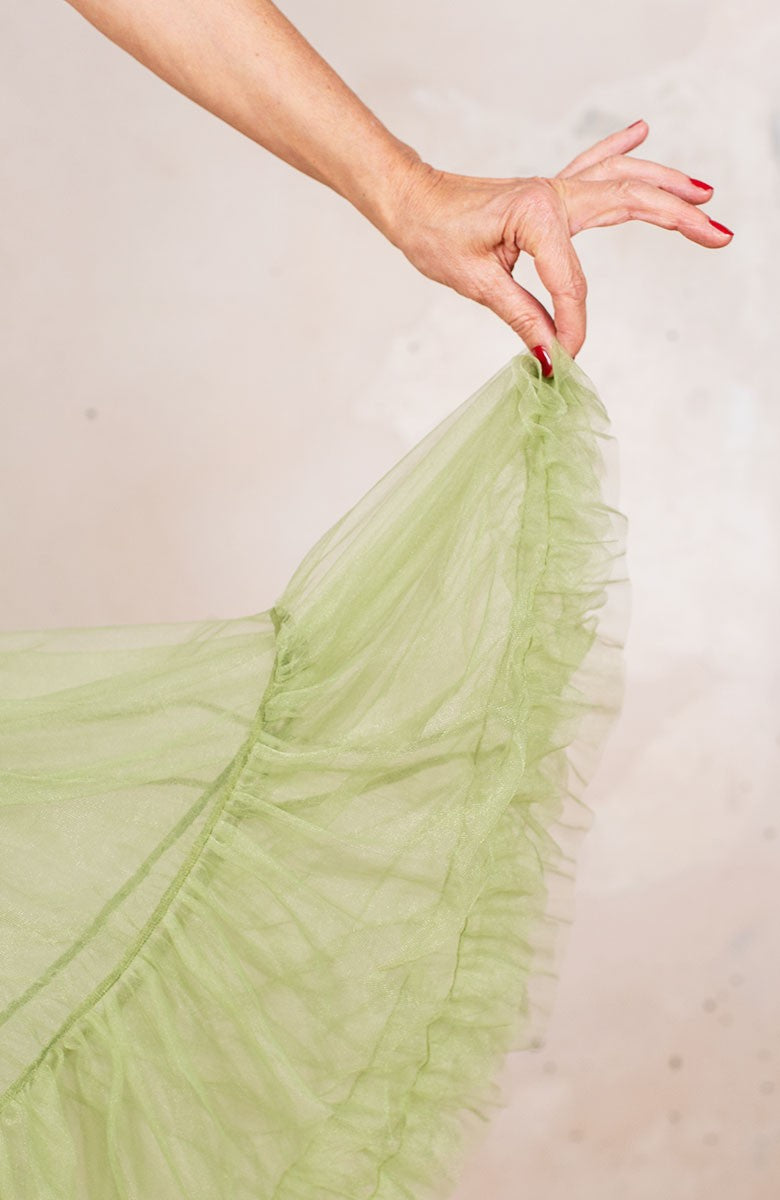 LONG DIVINA SOTTOGONNA DI TULLE