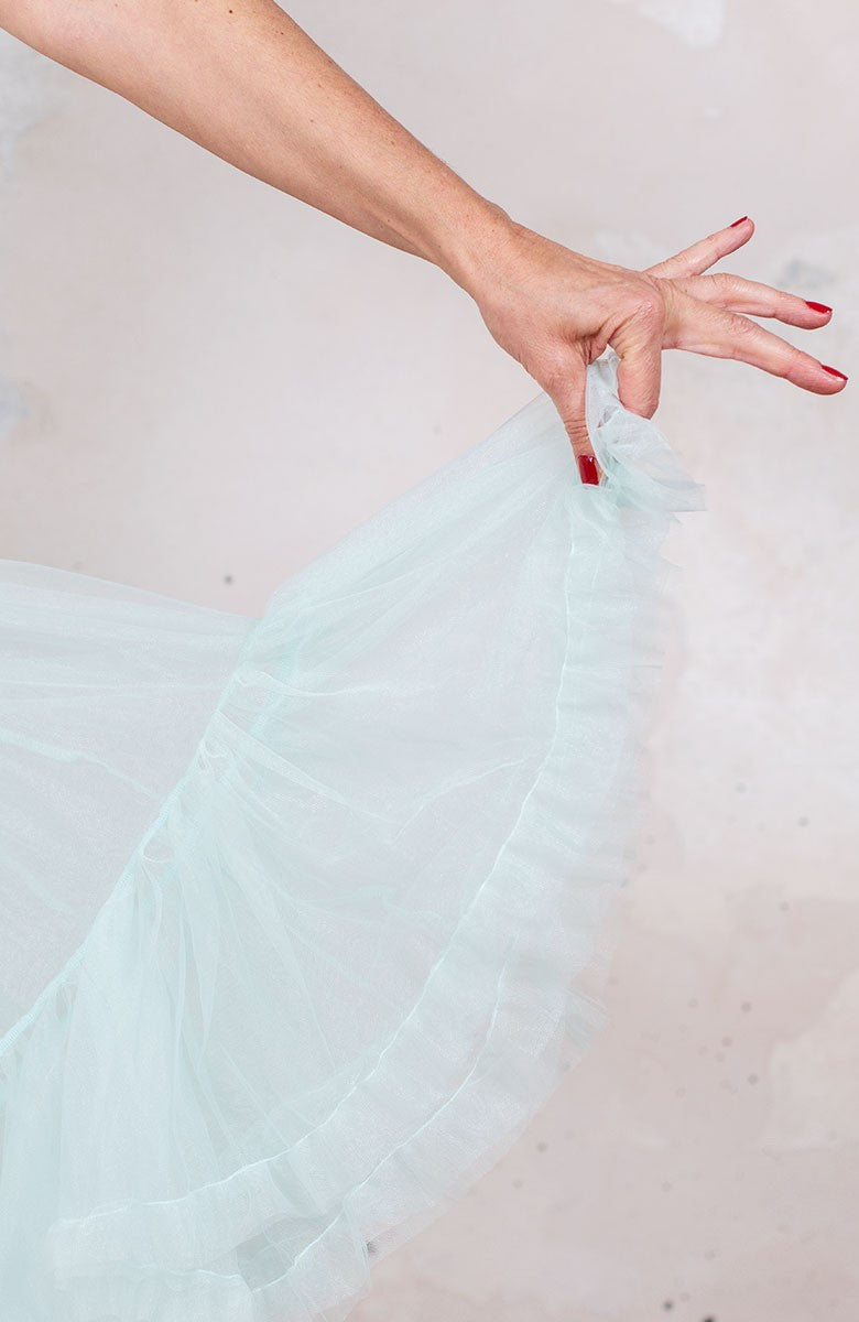 LONG DIVINA SOTTOGONNA DI TULLE