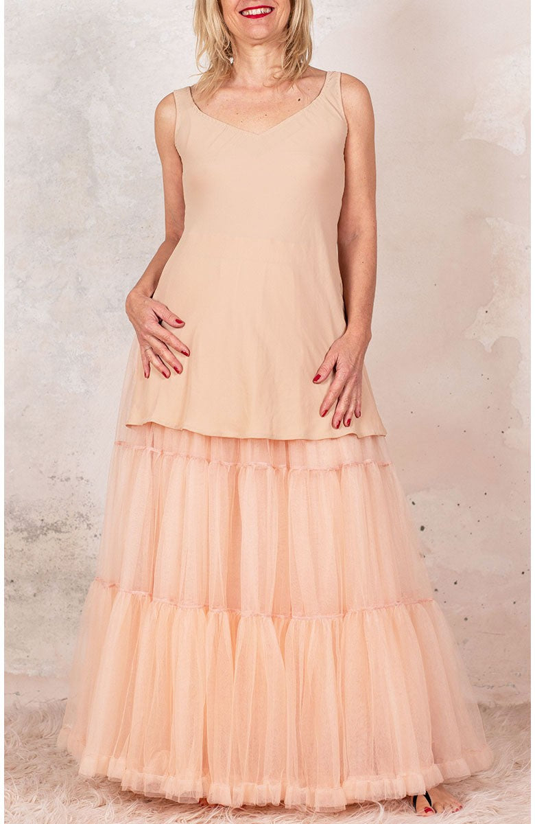 LONG DIVINA SOTTOGONNA DI TULLE