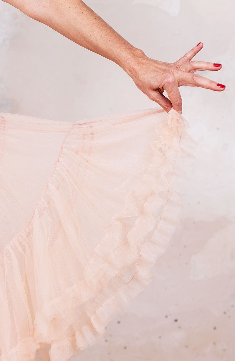 LONG DIVINA SOTTOGONNA DI TULLE