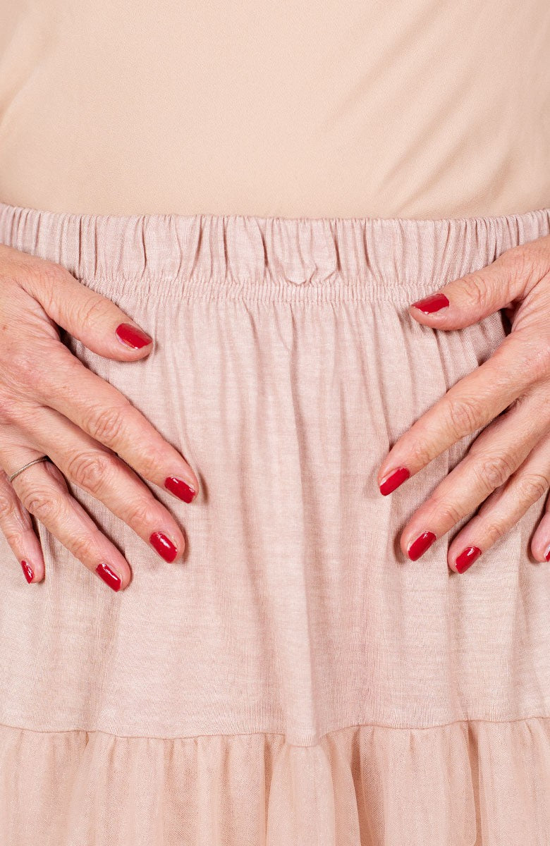 LONG DIVINA SOTTOGONNA DI TULLE