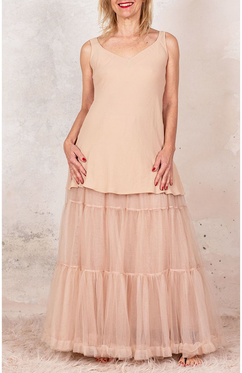LONG DIVINA SOTTOGONNA DI TULLE