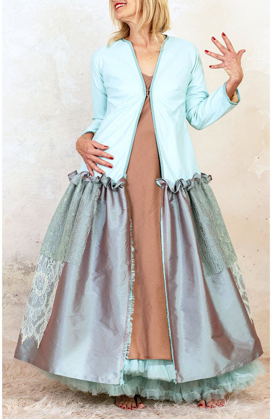 LEATHER MATRIX COAT