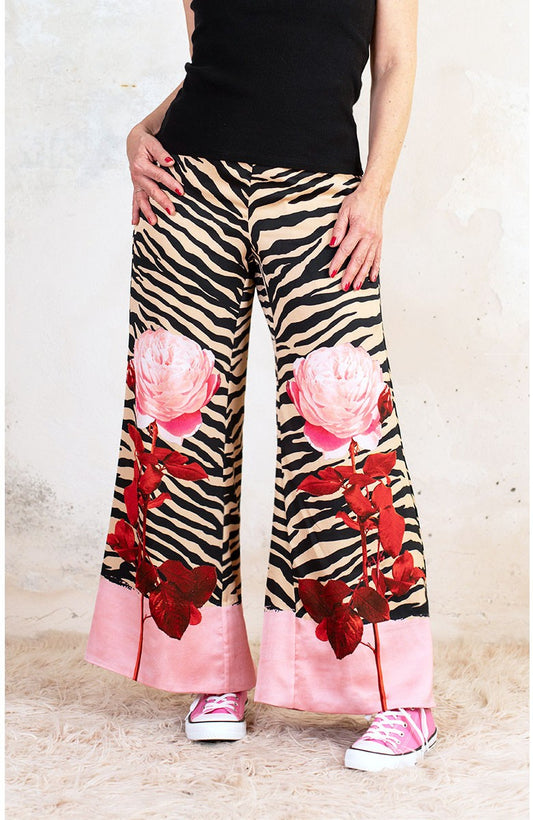 ZEBRA ANIMALIER TROMBETTA PANT