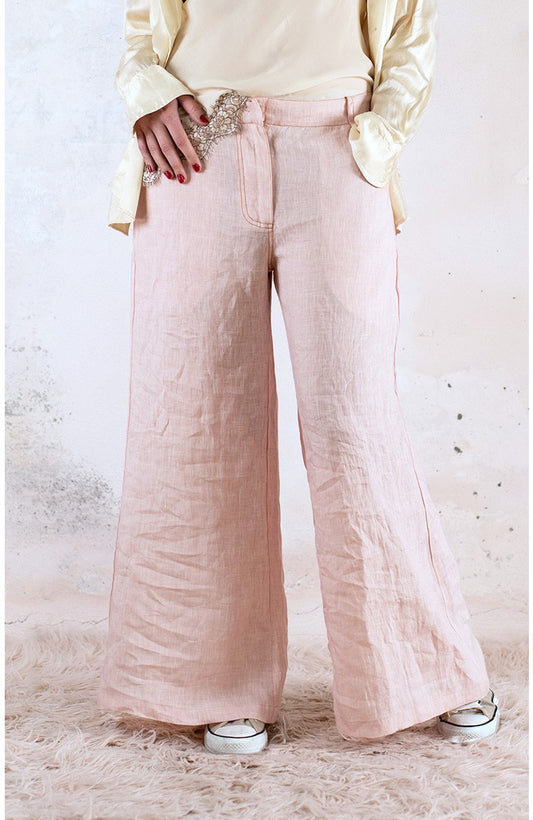 LINEN TRAVEL PANT