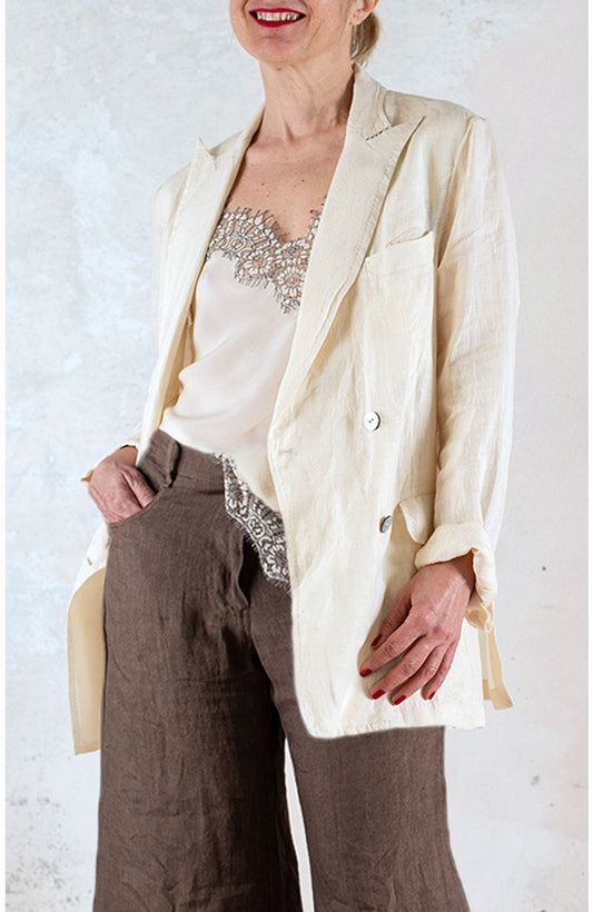 LINEN TRAVEL JACKET