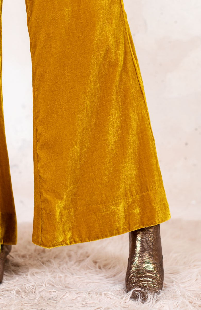 JAPAN VELVET TRUMPET PANT