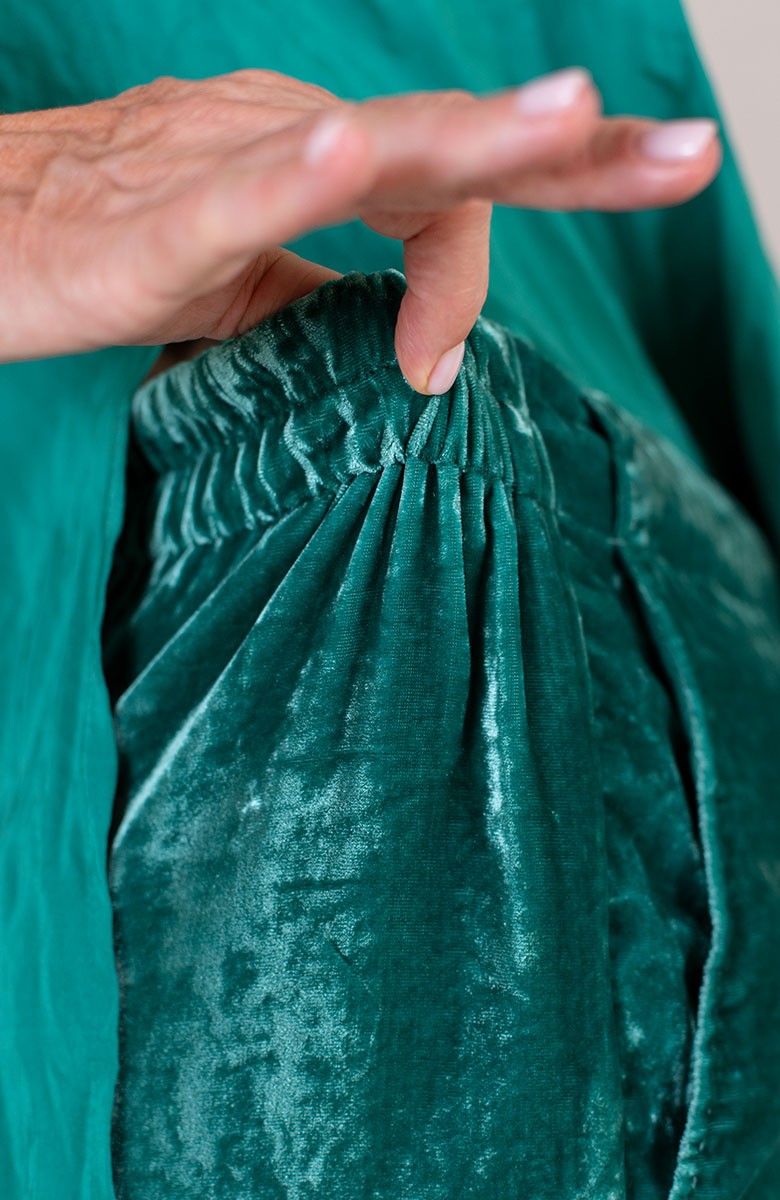 JAPAN VELVET TRUMPET PANT