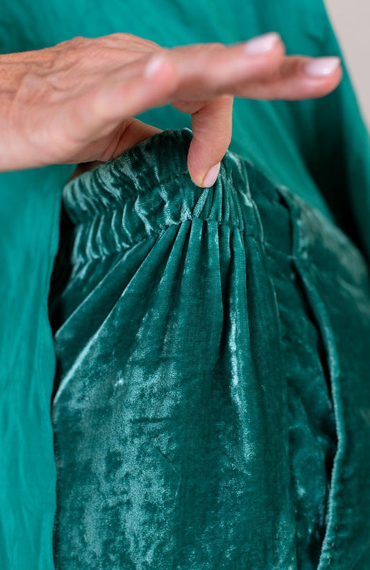 JAPAN VELVET TRUMPET PANT