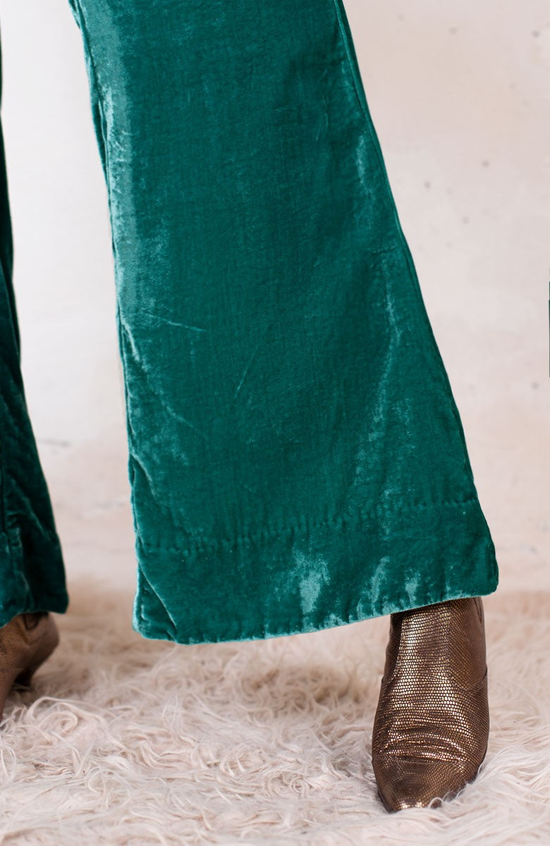 JAPAN VELVET TRUMPET PANT