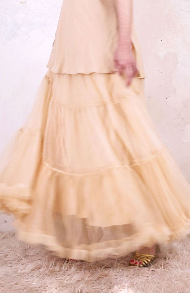 LONG DIVINA SOTTOGONNA DI TULLE