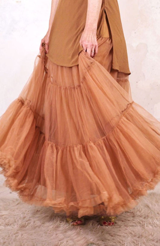 LONG DIVINA SOTTOGONNA DI TULLE