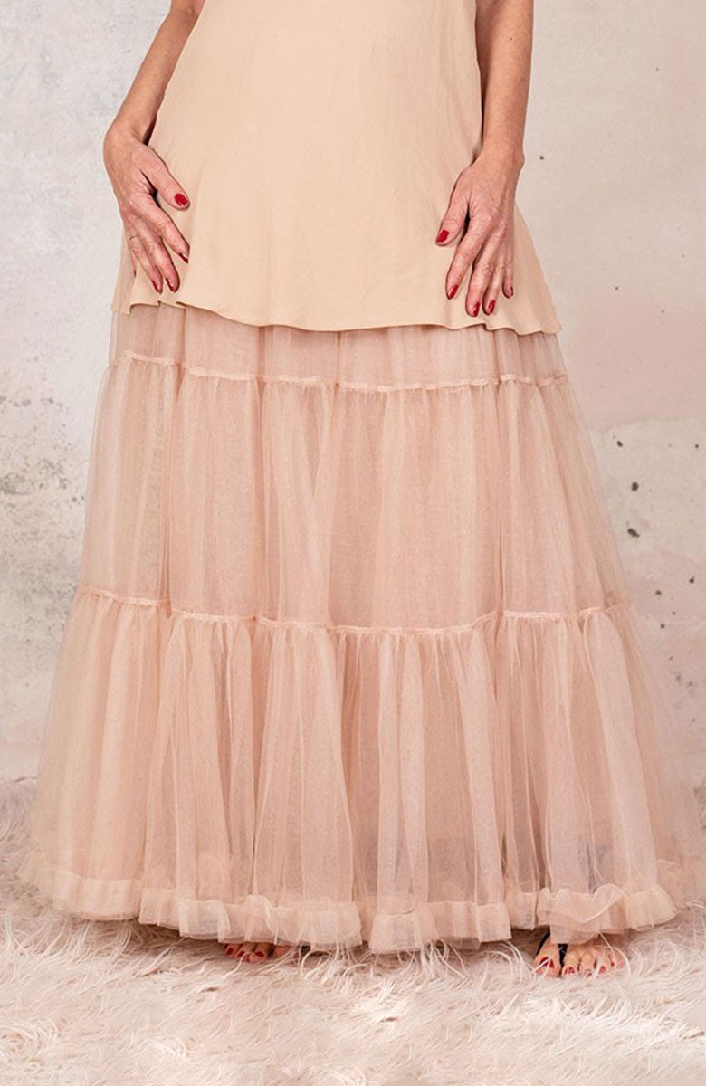 LONG DIVINA SOTTOGONNA DI TULLE