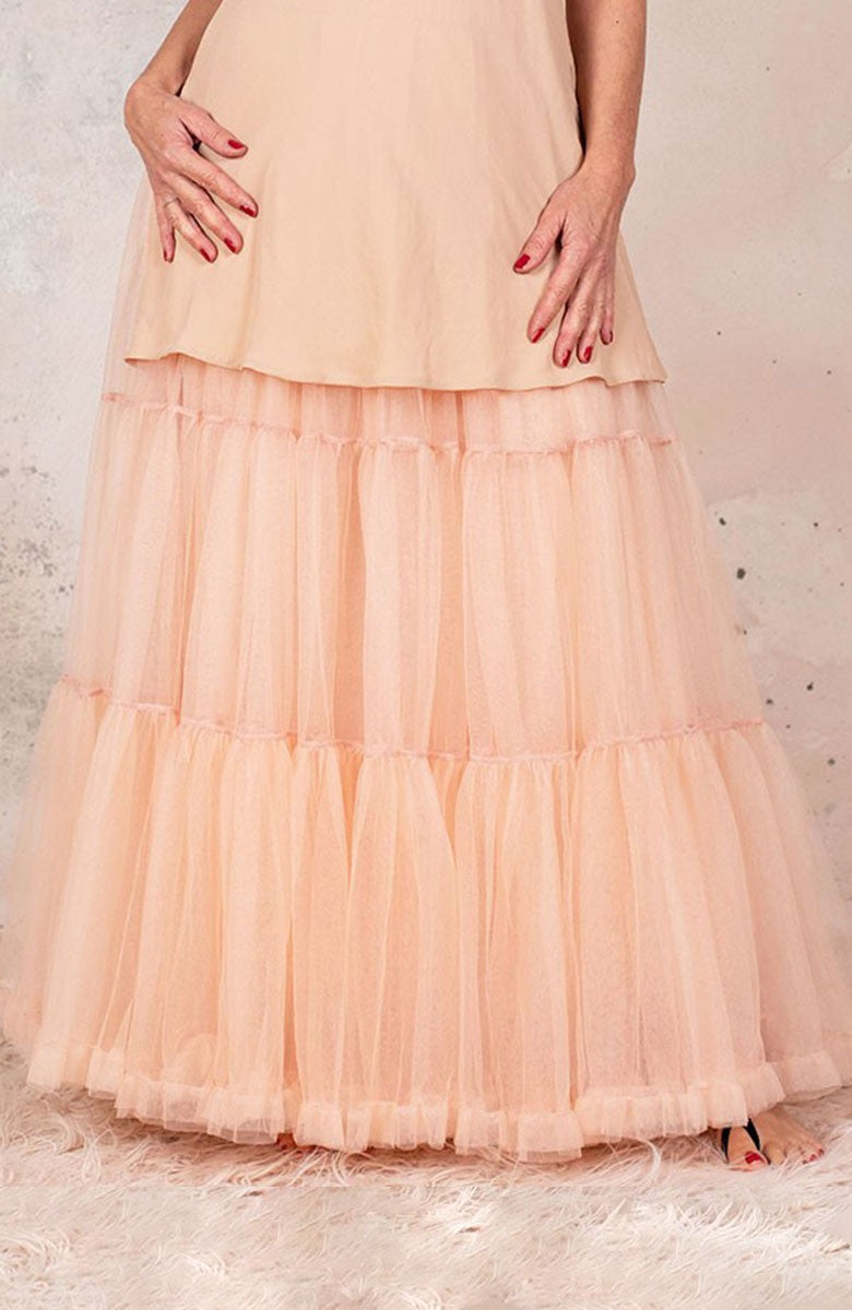 LONG DIVINA SOTTOGONNA DI TULLE