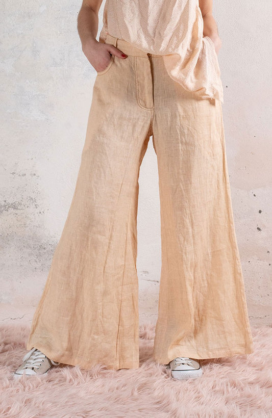 LINEN TRAVEL PANT