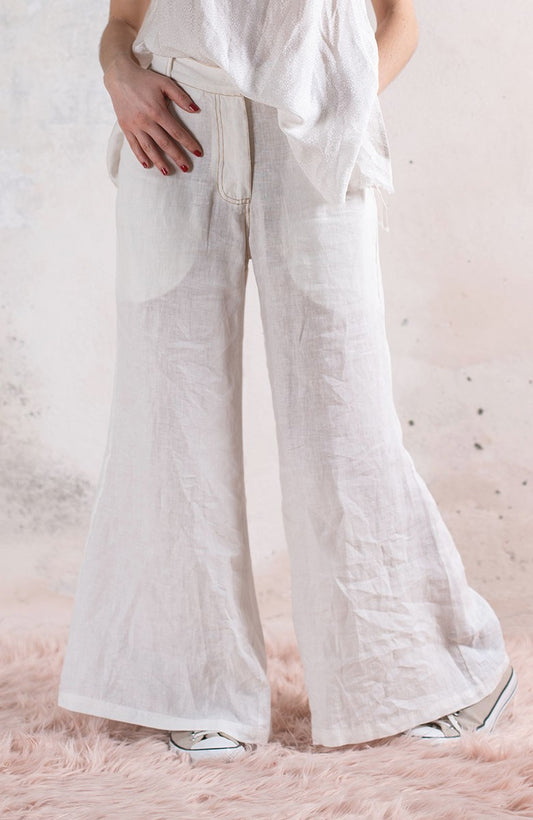 LINEN TRAVEL PANT
