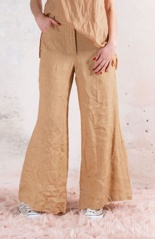 LINEN TRAVEL PANT