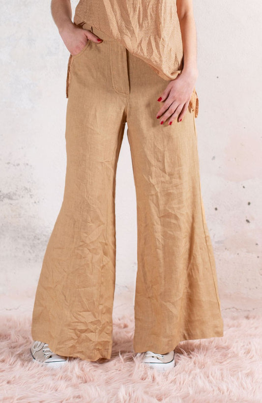 LINEN TRAVEL PANT