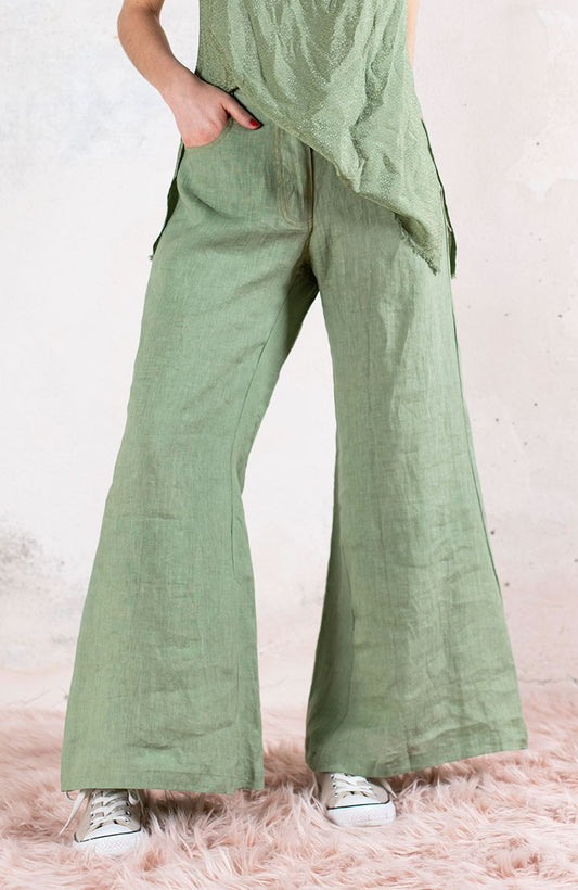 LINEN TRAVEL PANT