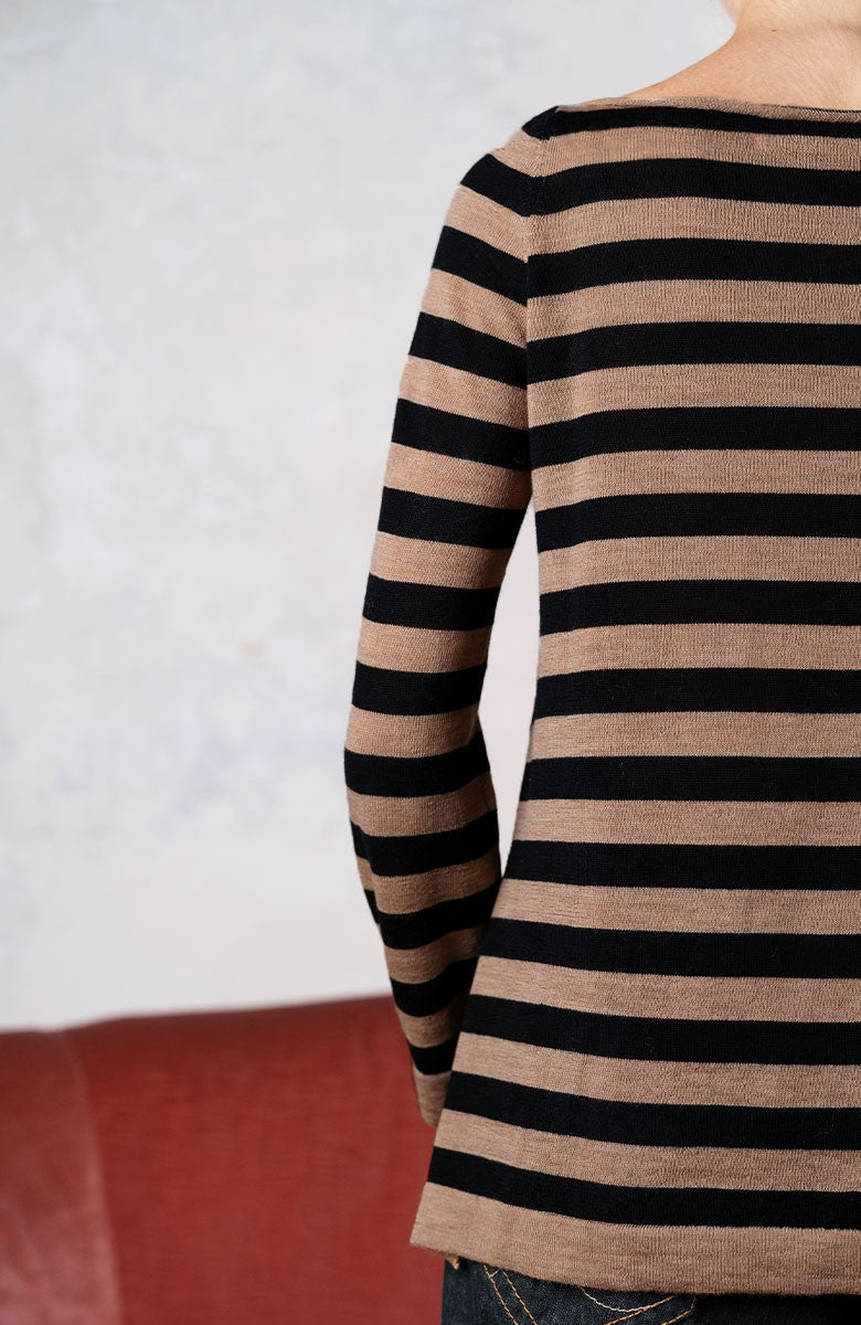WOOL STRIPED SWEATER