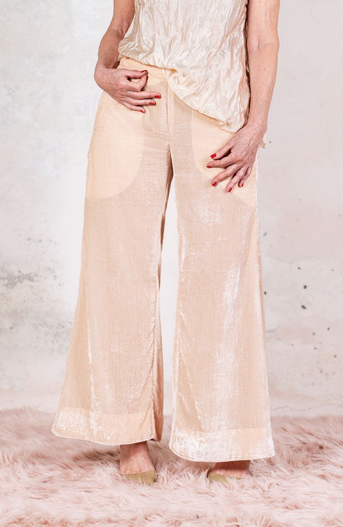 JAPAN VELVET TROMBETTA PANT