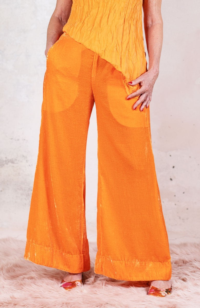 JAPAN VELVET TROMBETTA PANT