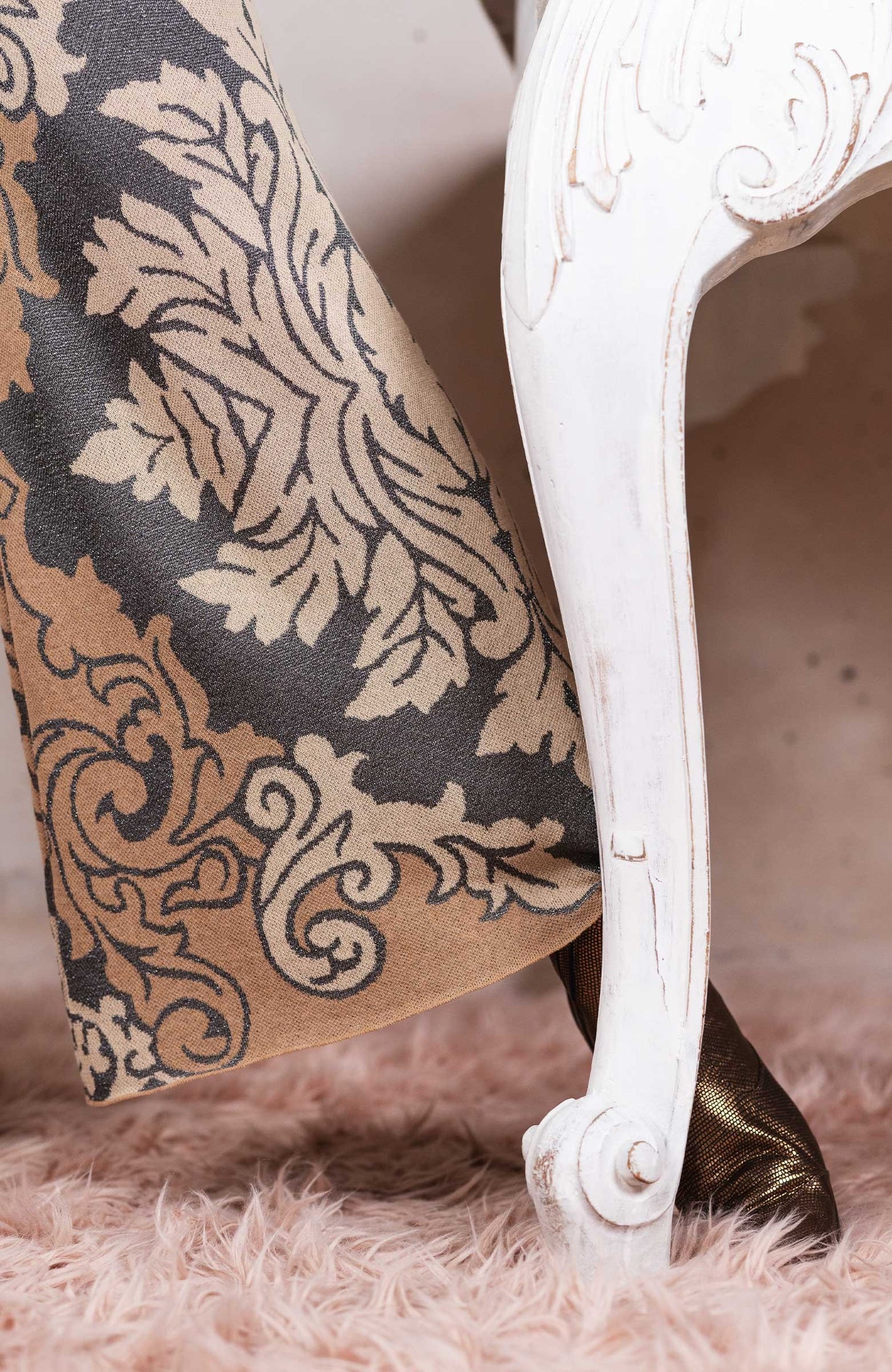 iICONIC PANT BROCCATO