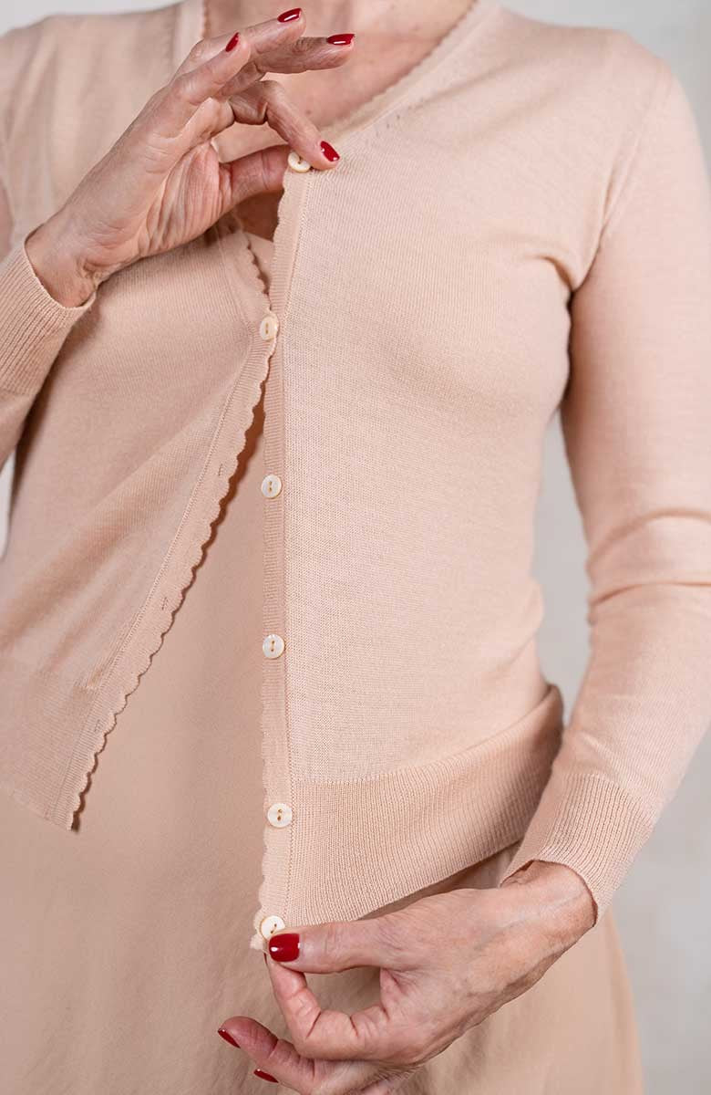 WOOL CINQUANTINO CARDIGAN