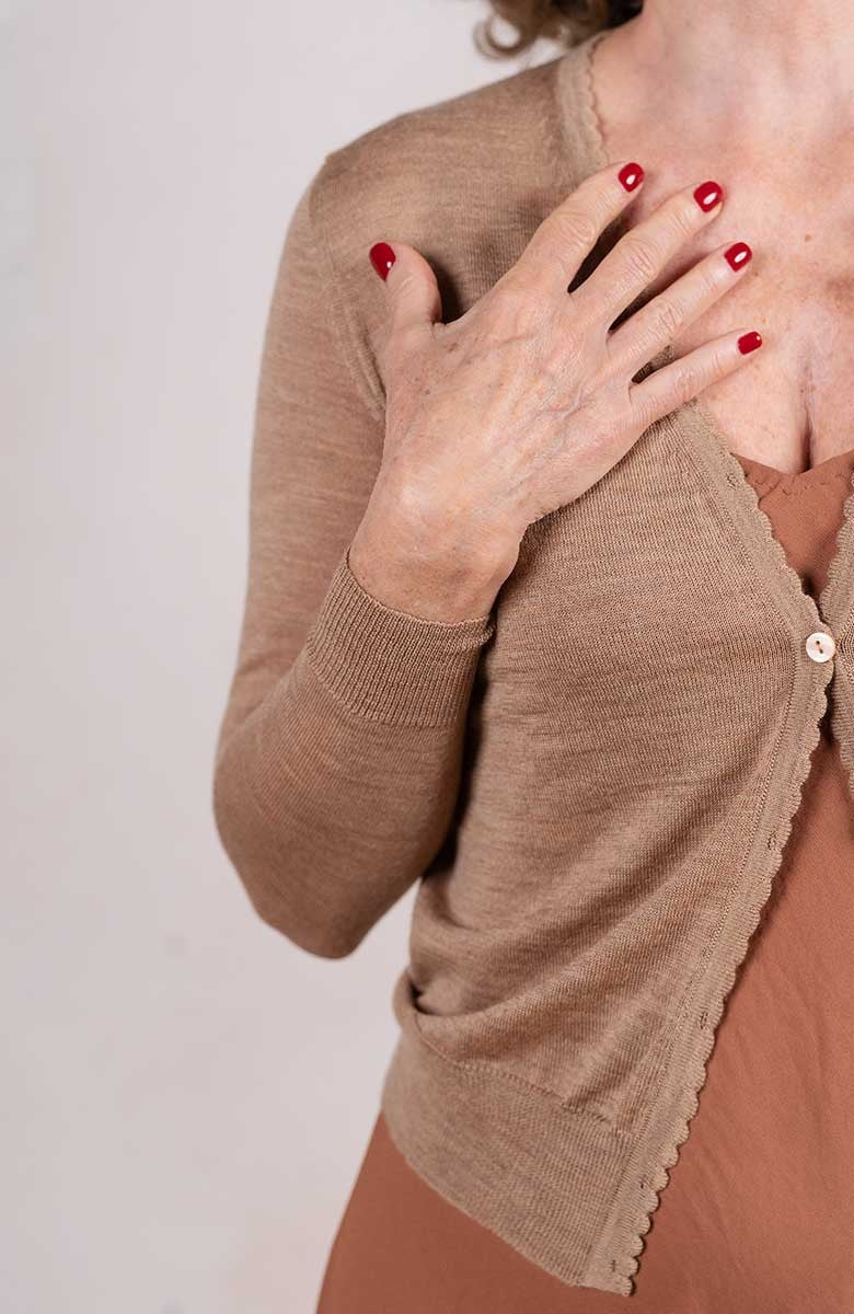 WOOL CINQUANTINO CARDIGAN