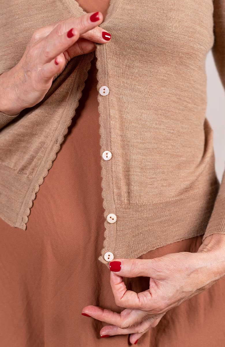 WOOL CINQUANTINO CARDIGAN