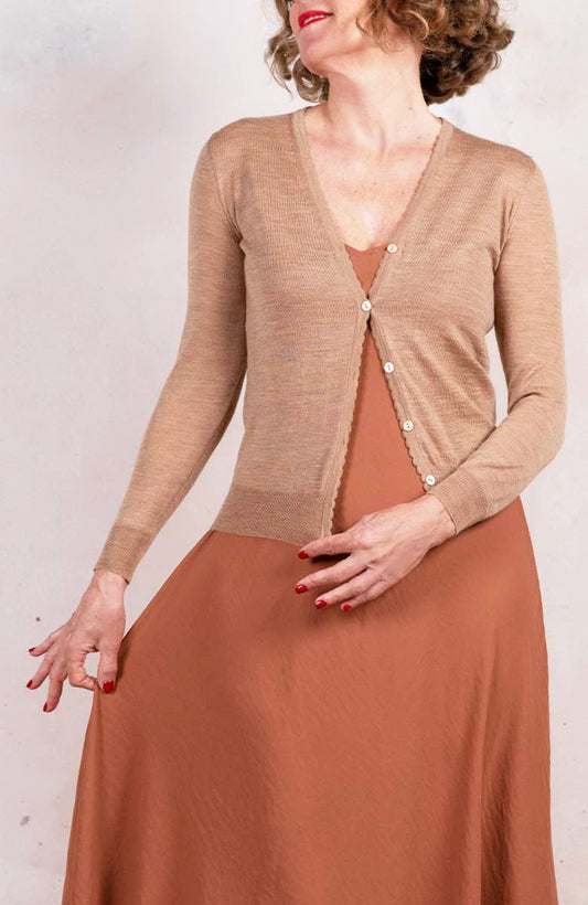 WOOL CINQUANTINO CARDIGAN