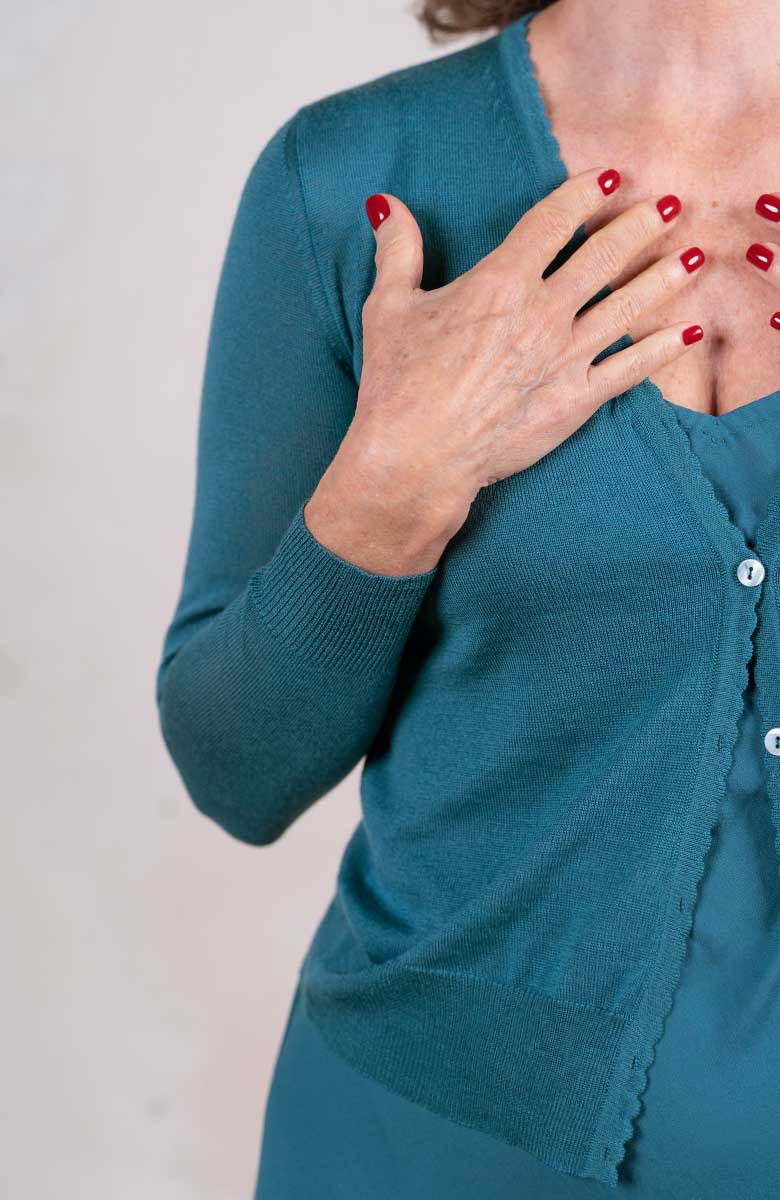 WOOL CINQUANTINO CARDIGAN