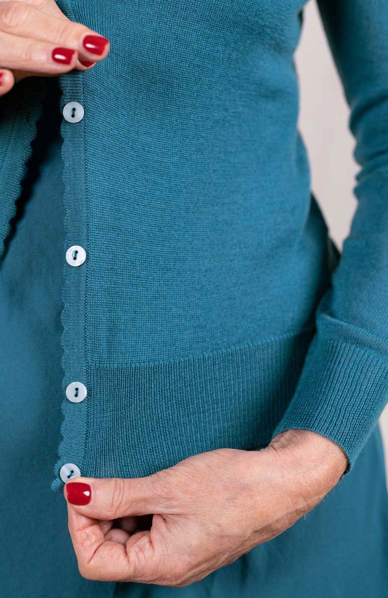 WOOL CINQUANTINO CARDIGAN