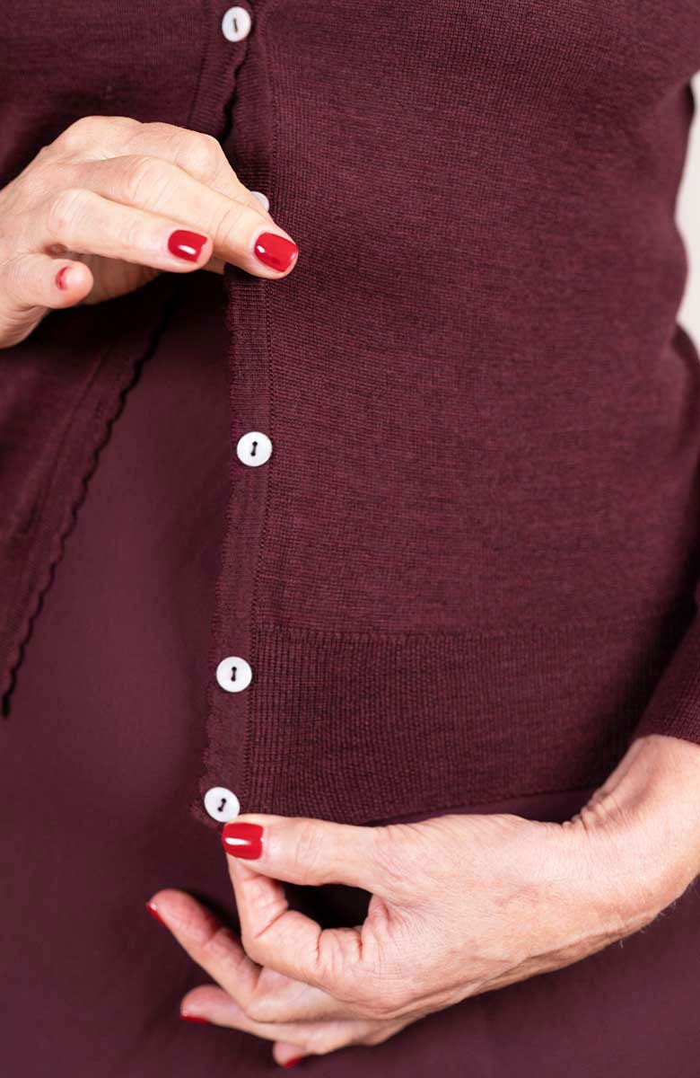 WOOL CINQUANTINO CARDIGAN