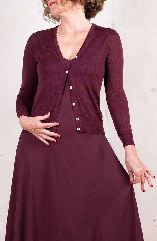 WOOL CINQUANTINO CARDIGAN