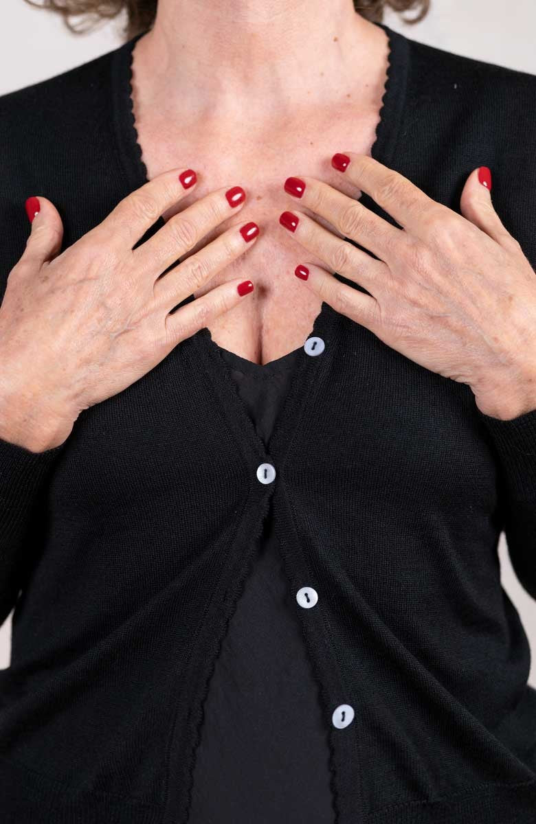 WOOL CINQUANTINO CARDIGAN